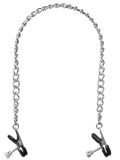 Wide Nipple Clamps with Chain